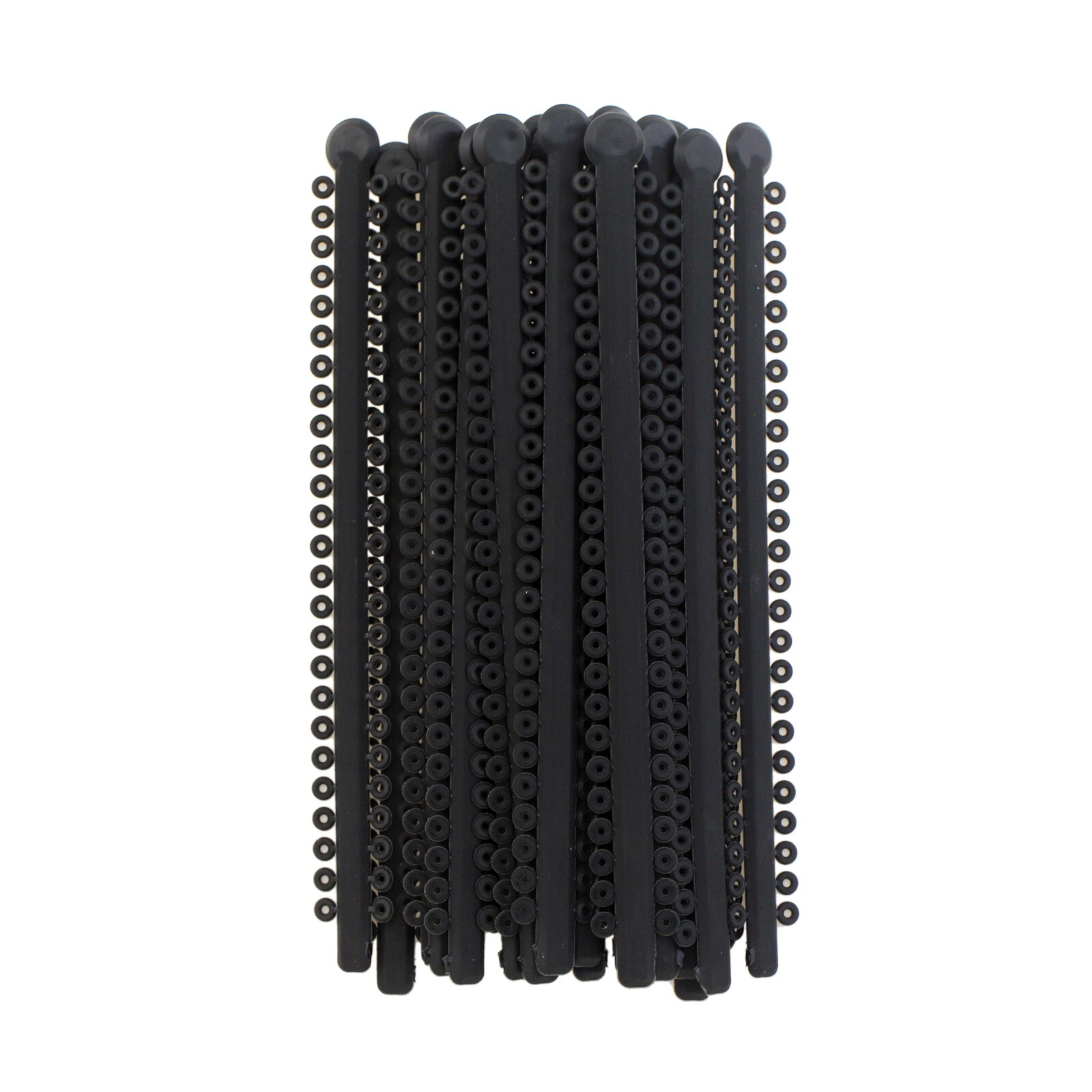 1000pcs Dental Ligature Ties Braces Rubber Bands Orthodontic Elastic 11 Colors