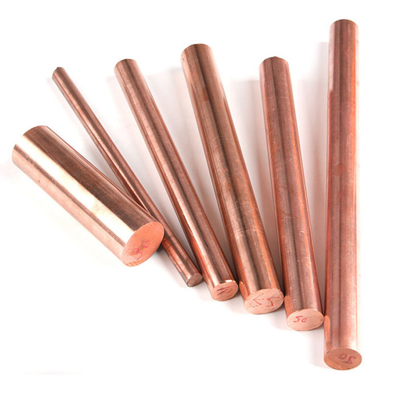 Copper Round Solid Rod Bar 12mm – 60mm Diameter 100 150 200 250 300mm Lengths