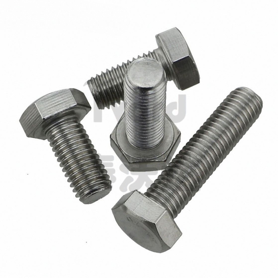 M6 M8 M10 M12 Hex Tap Bolts Left Hand Threaded Hex Head Cap Screws A2 Stainless