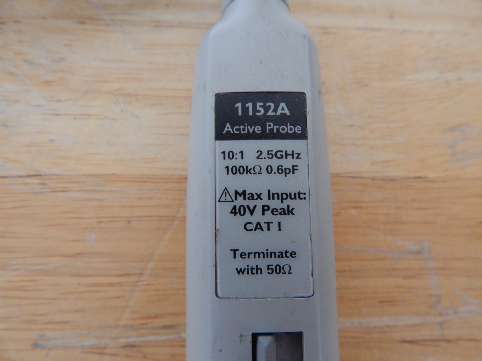 Agilent / HP 1152A 10.1, 2.5 GHz, 0.6pF Active Probe, with Case & Accessories