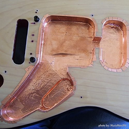 Copper Shielding Tape for Guitars – EMI Hum Blocking Foil Adhesive – Buzz Kill