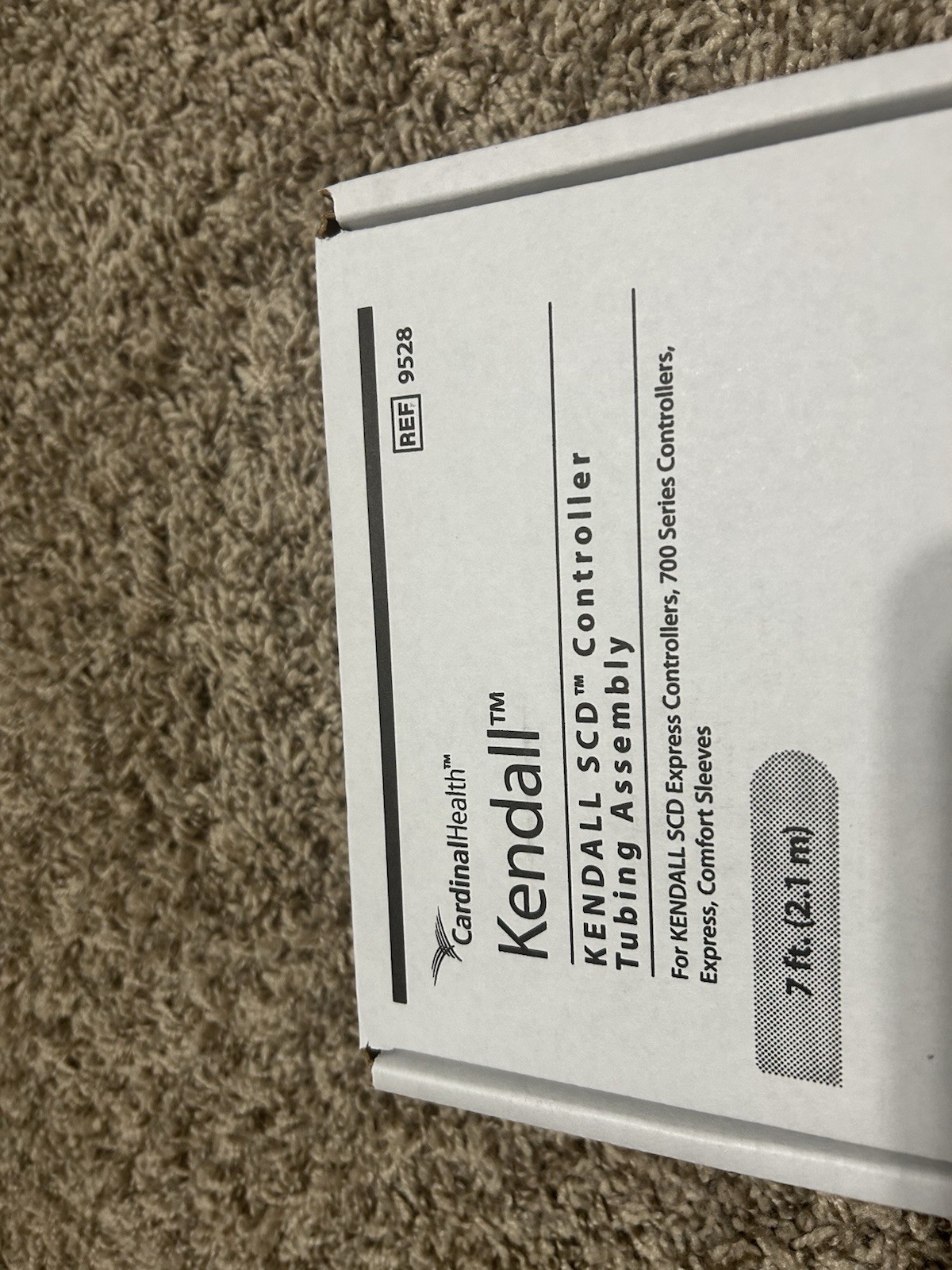 Kendall SCD 700 Tubing Set . 7ft.(2.1m)..REF 9528
