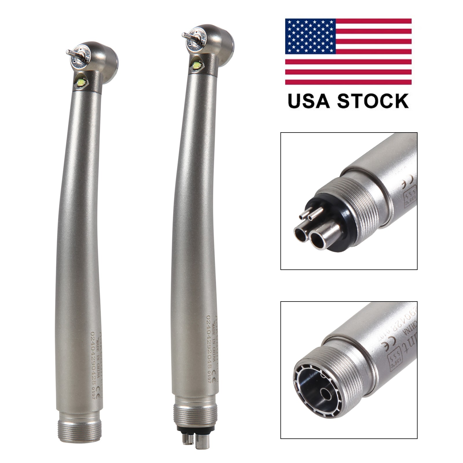 Turbina LED 2/4 orificios con pieza mano de alta velocidad dental NSK Style