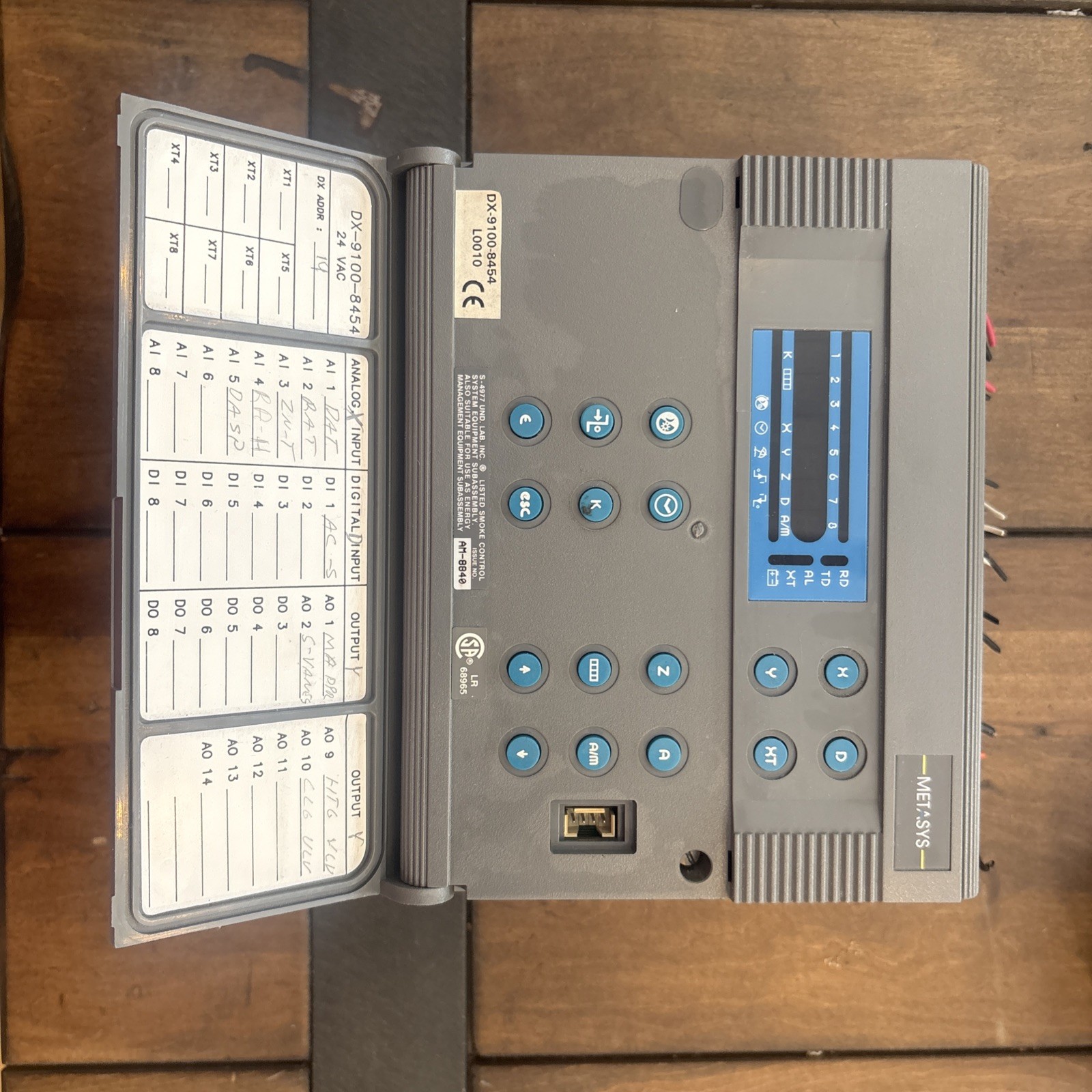 USED JOHNSON CONTROLS METASYS DX-9100-8454