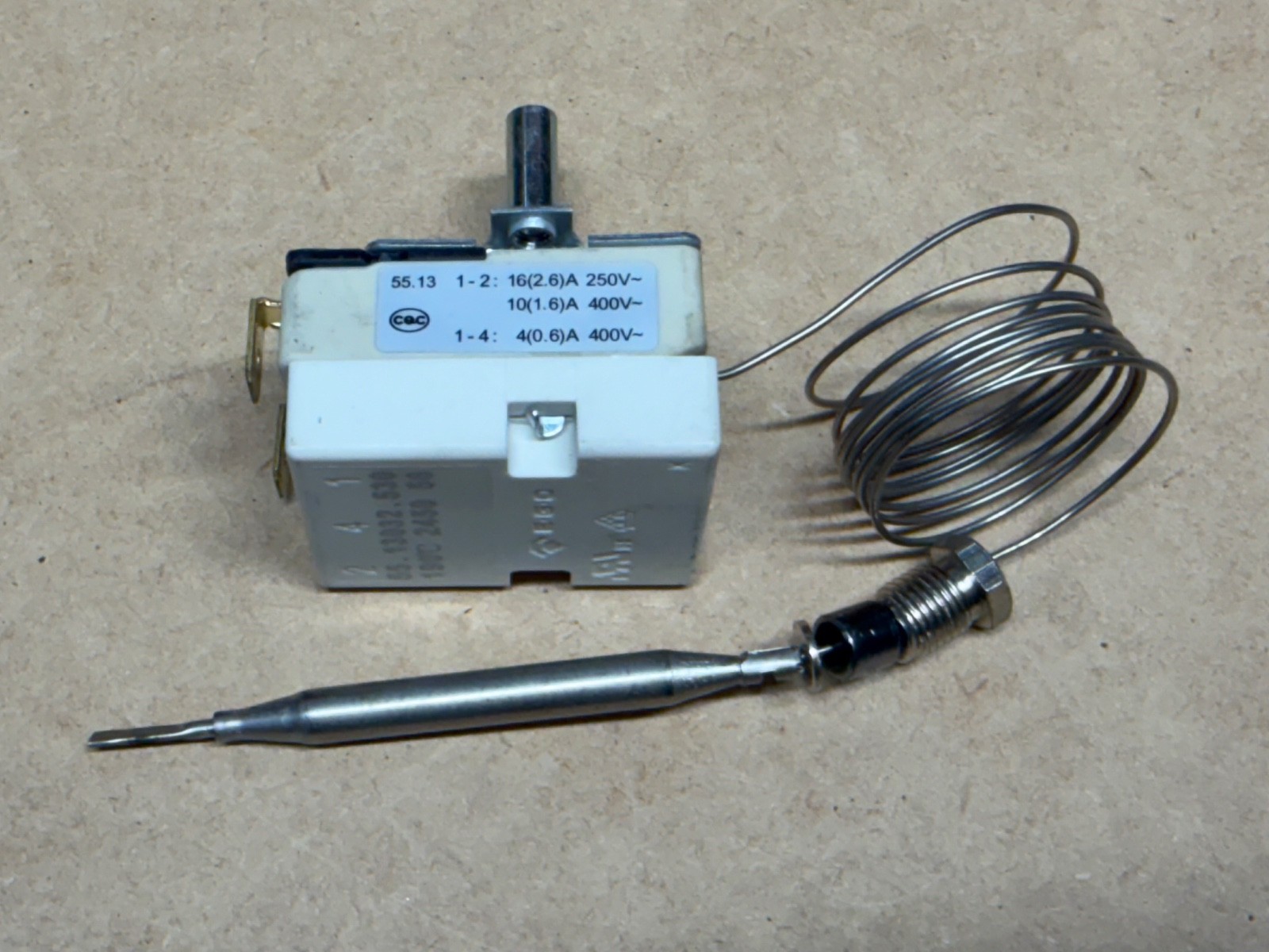 Cooking Performance Group 3511290238 High Limit Thermostat for Fryer FCPG Series