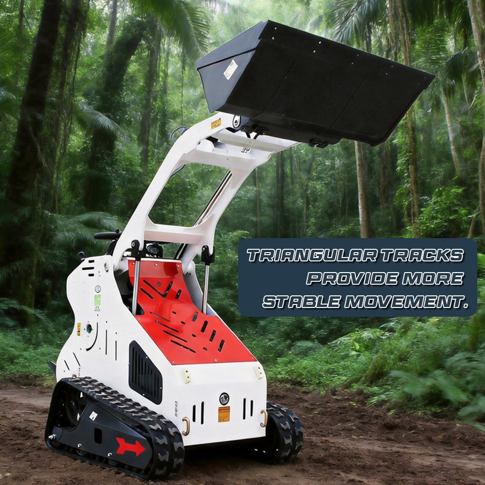 13.5 HP Skid Steer Loader Hydraulic Electric Start B&S ENGINE Orange or White US
