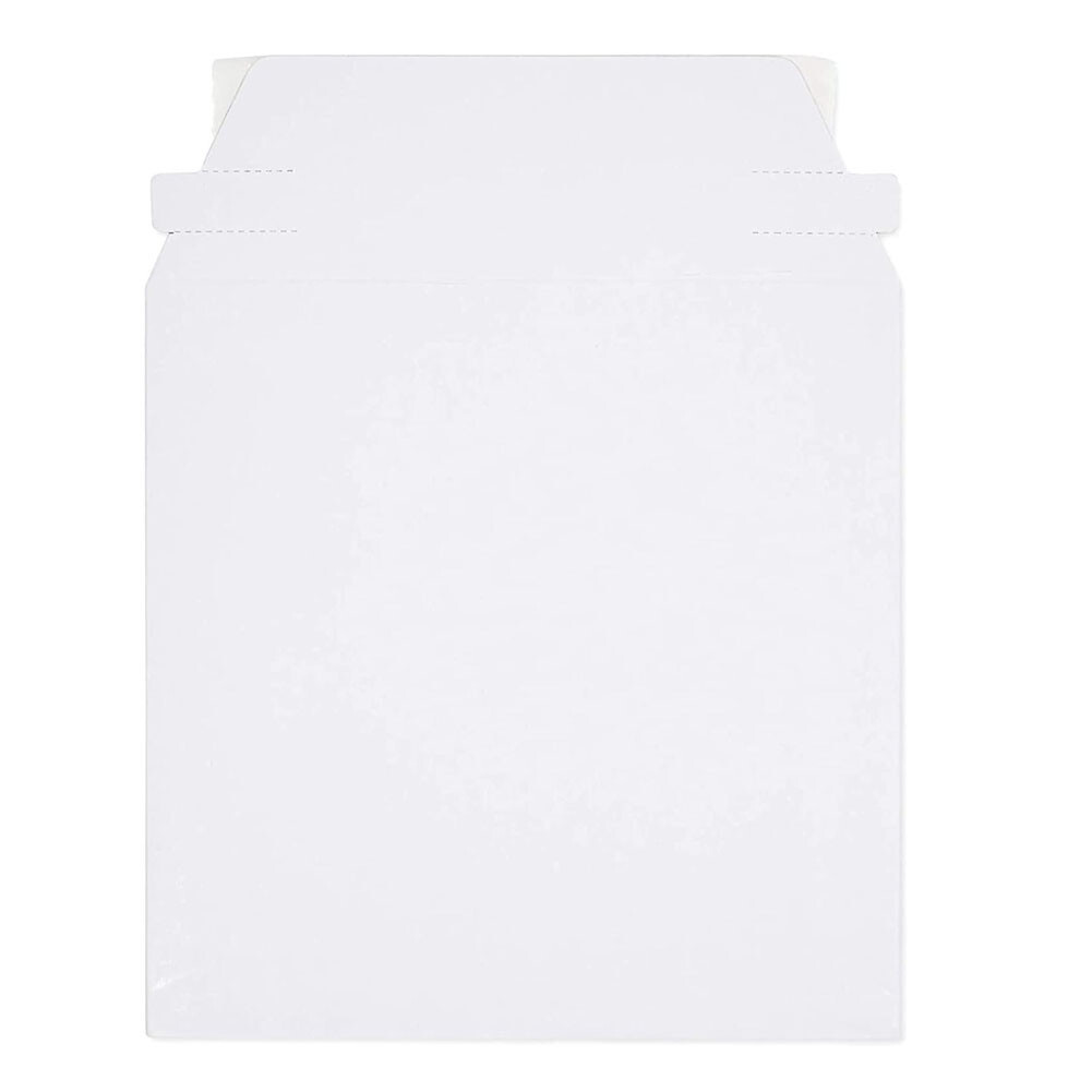 1000PCS Flat Photo Mailers Document CD Cardboard Envelopes Self Adhesive Seal US