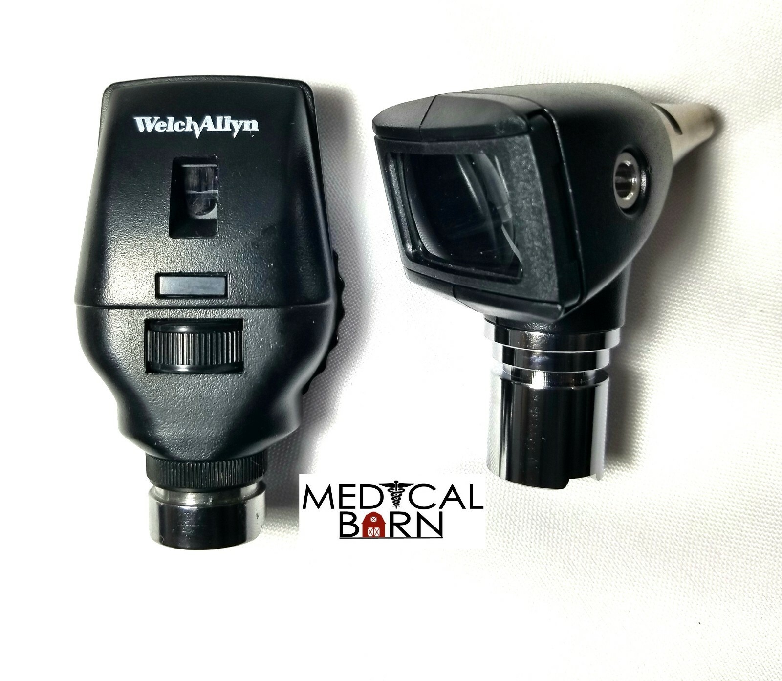 WELCH ALLYN 3.5v SET W/ OTOSCOPE OPHTHALMOSCOPE PLUG-IN HANDLE