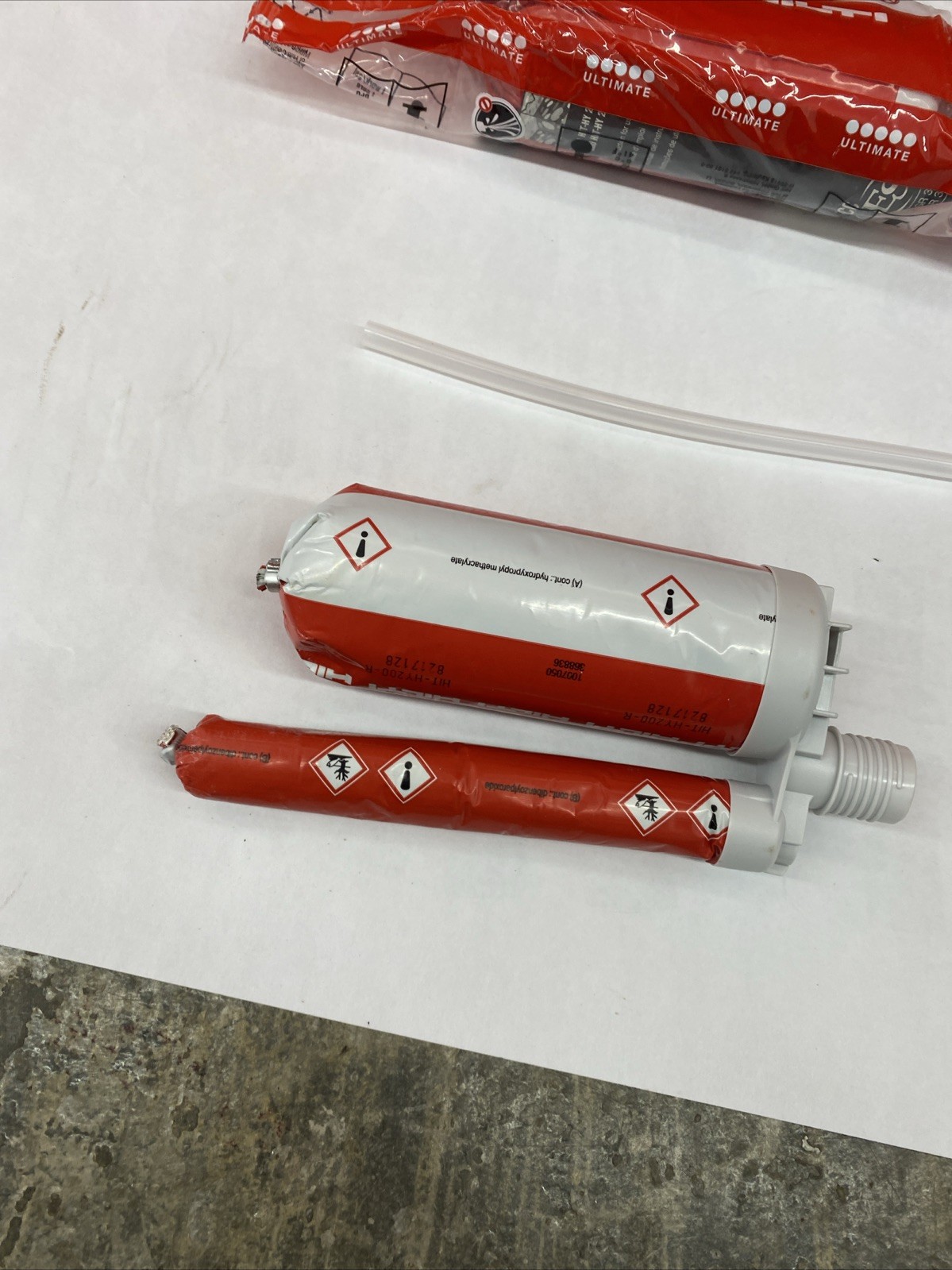 Hilti HIT-HY 200-R # 2022793 Adhesive Anchoring System For Concrete And Masonry