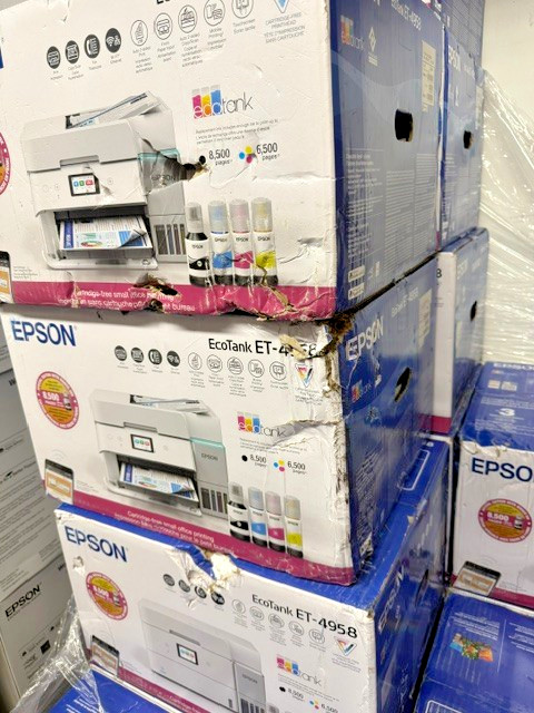 Epson ET-4958 EcoTank Wireless All-in-One Color Supertank Printer, C11CL40203