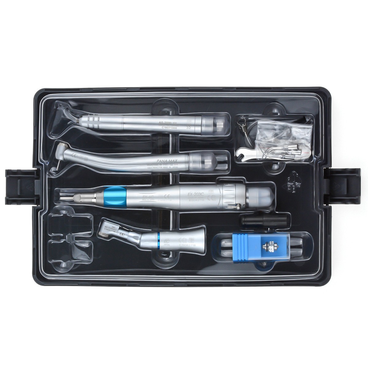 Dental High Low Speed Handpiece with Air Scaler Set (EX-203C+PANA-MAX+AS2000) US