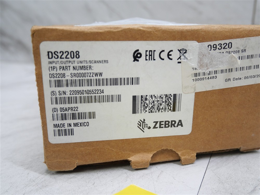 NEW Zebra DS2208 Series Handheld 1D and 2D Imager! DS2208-SR00007ZZWW