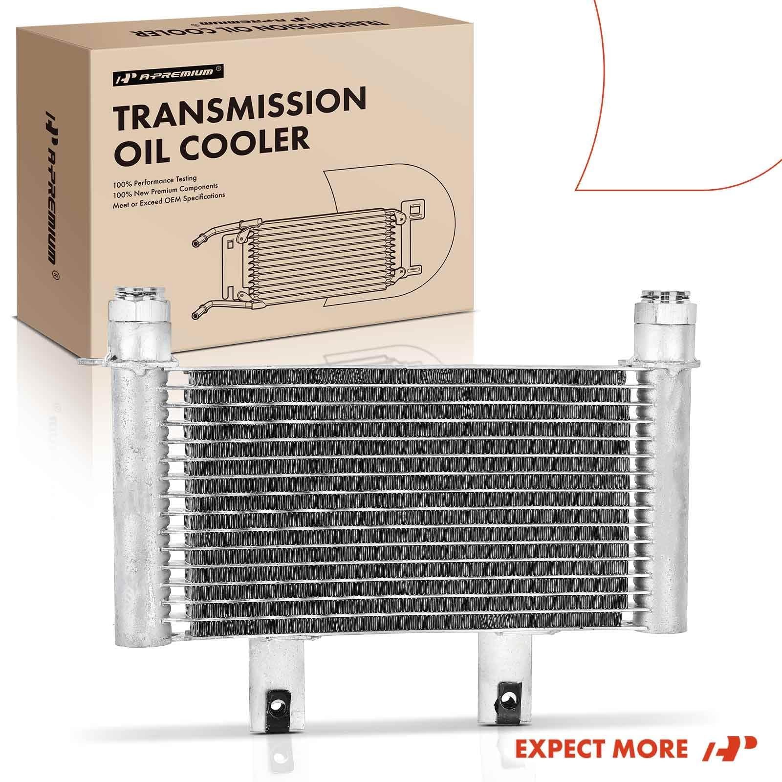 A-Premium Transmission Oil Cooler Compatible with Chevrolet Silverado 2500 HD, S