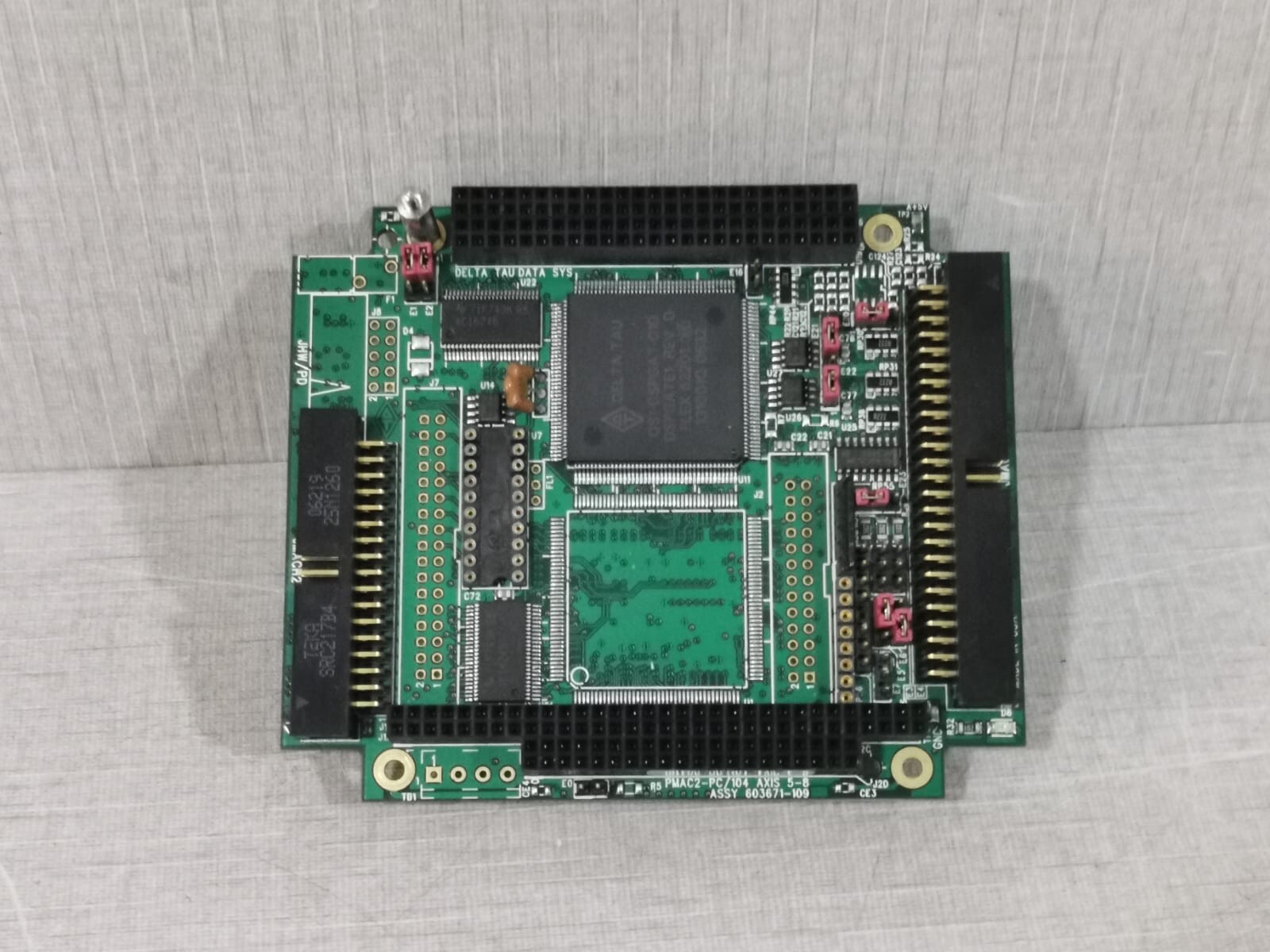 Delta Tau Data Sys PMAC2-PC/104 Axis 5-8 Assy 603671-109 Printed Circuit Board