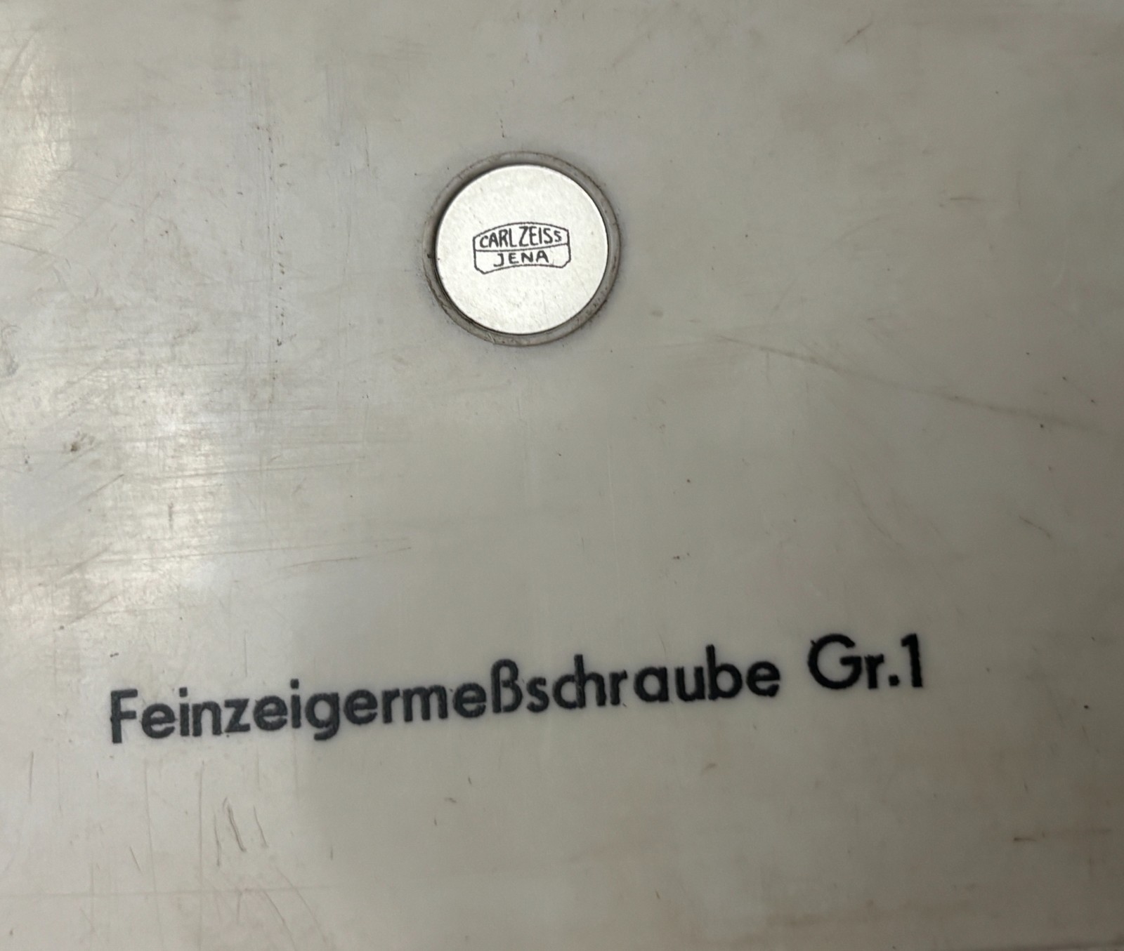 German made Carl Zeiss Jena Indicating micrometer 0-1″ Feinzeigermessschraube