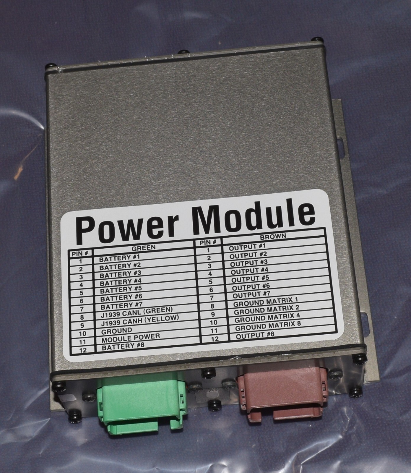 OSHKOSH 24 VOLT POWER MODULE HED GB-074-100 3560064 6130-01-558-3022 LVSR
