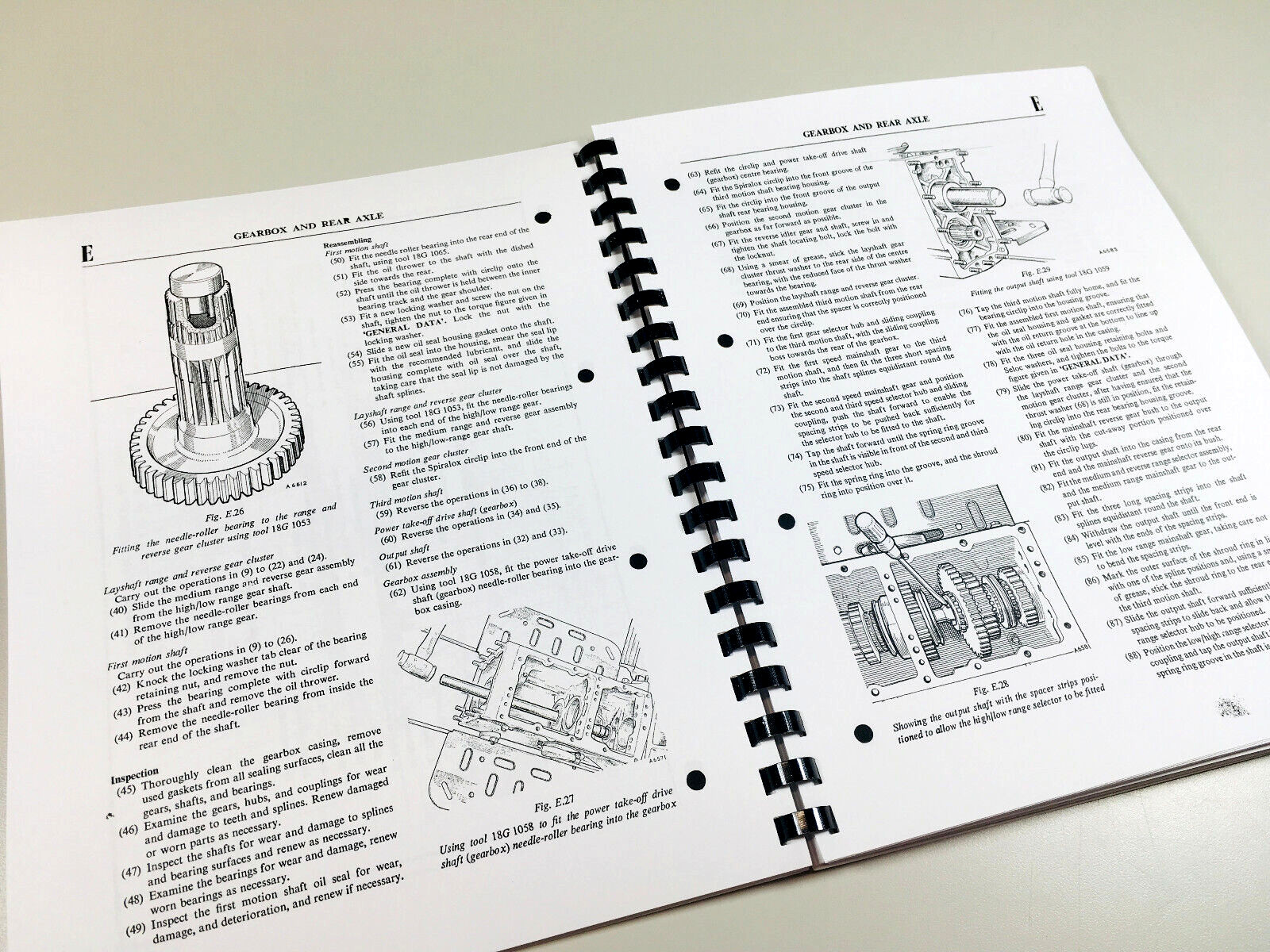 Leyland 154 Tractor Workshop Service Repair Shop Manual Technical Overhaul Book