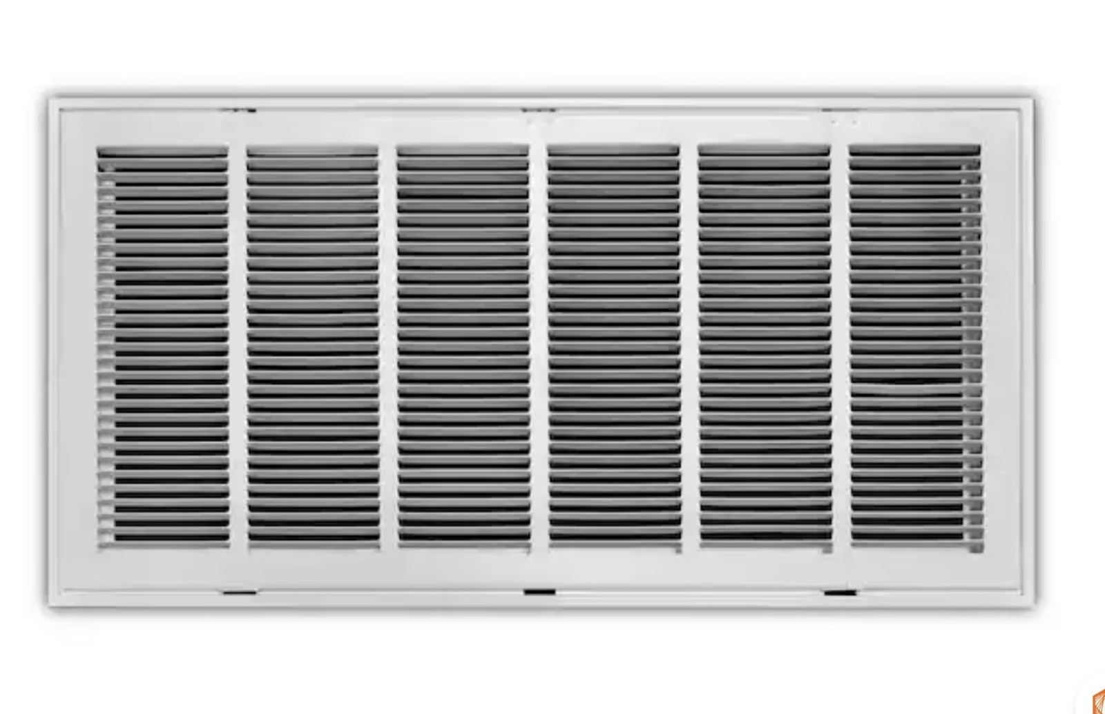 30 in. x 14 in. Premium Steel Return Air Filter Grille in White NEW IN BOX