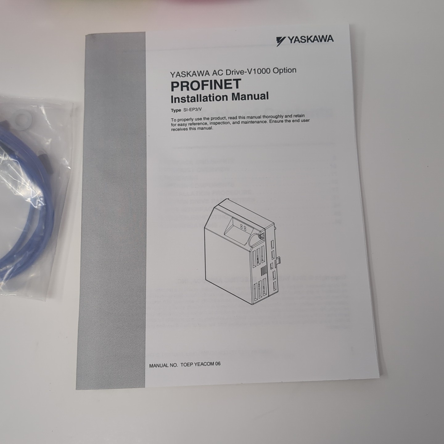 Yaskawa SI-EP3/V, V1000 Profinet Option, Network Card NEW
