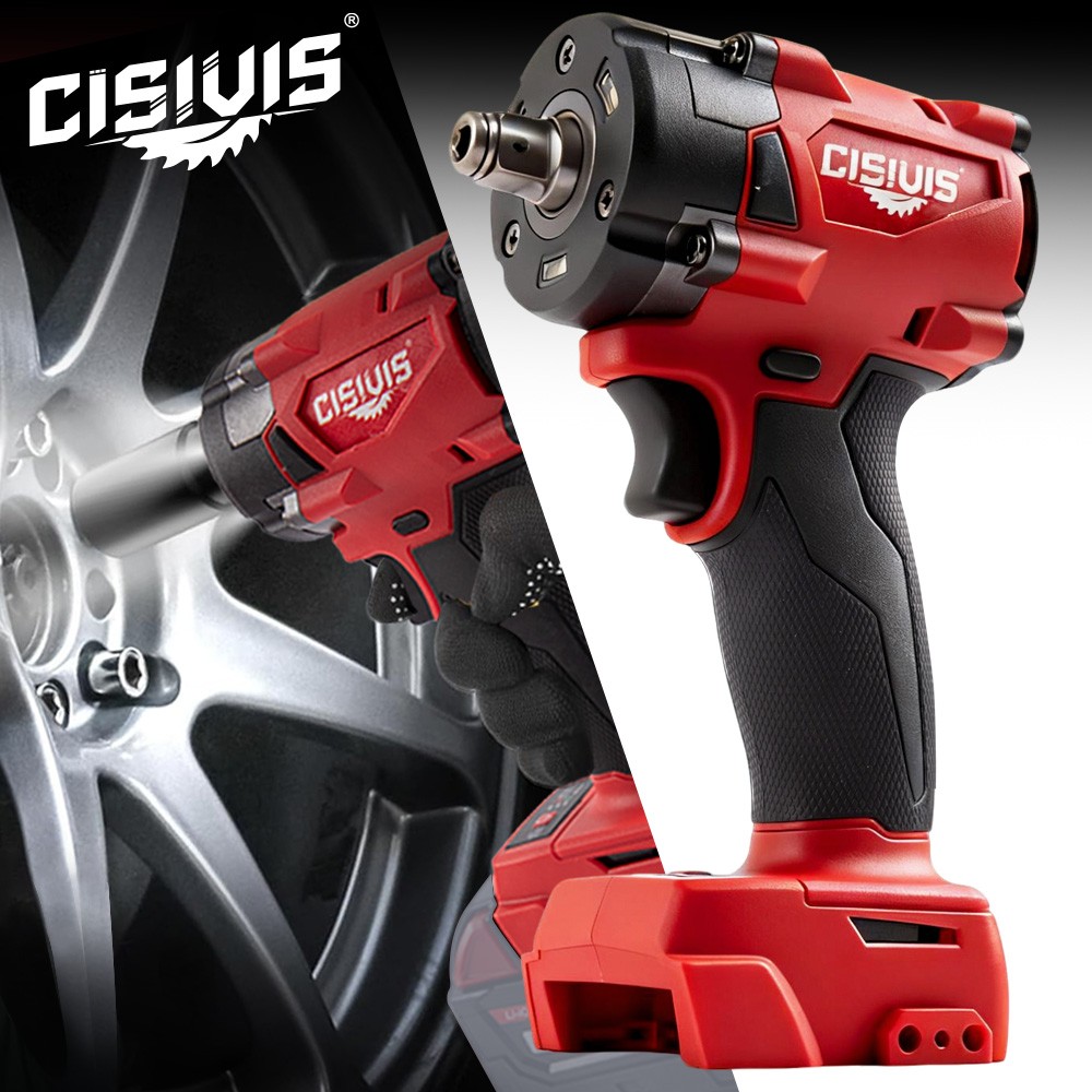 CISIVIS 3/8″ High-Torque Impact Wrench-Bare Tool For Milwaukee M18 Battery