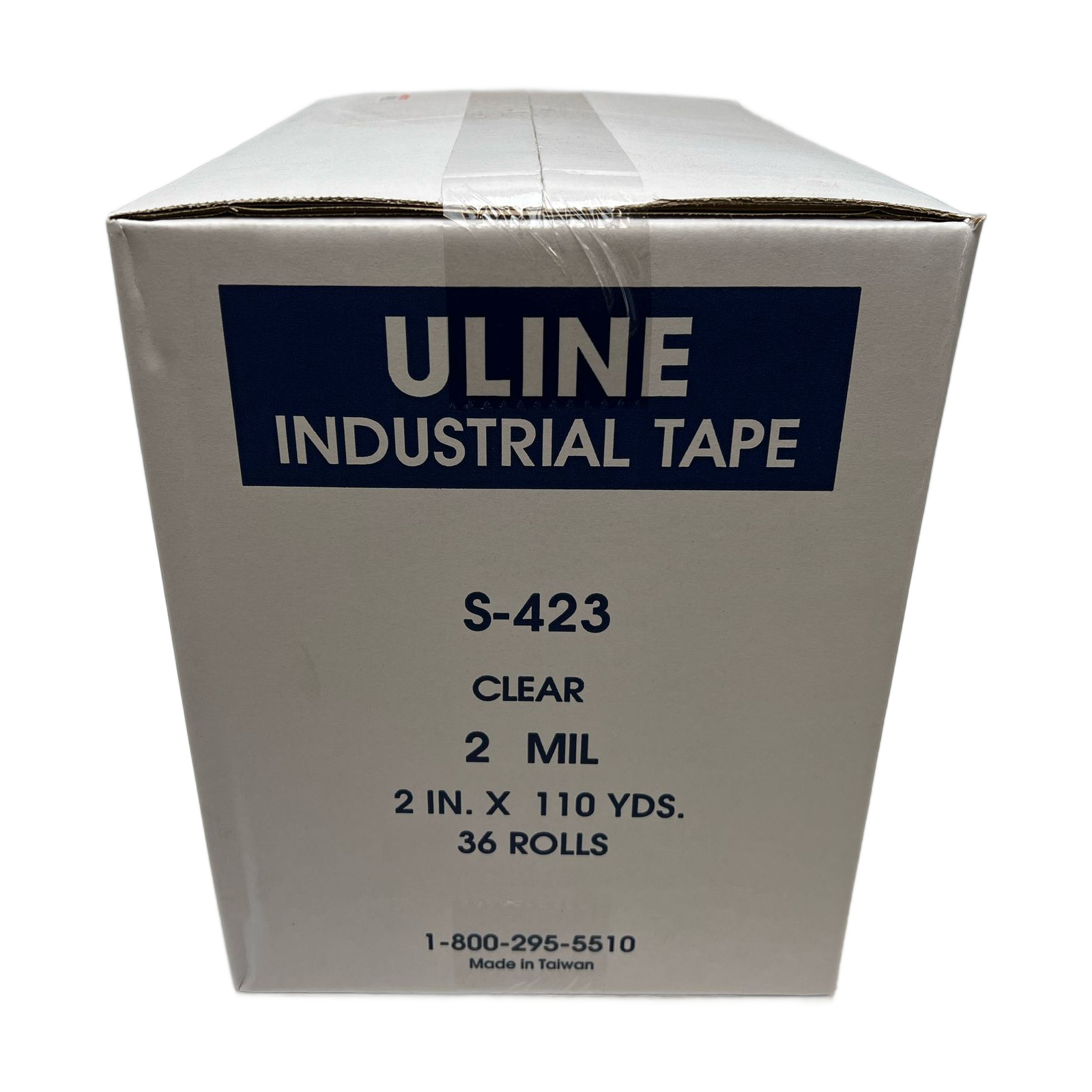 ULINE S-423 2 Mil Packing Tape, 2″ x 110 yds (Case of 36 Rolls)