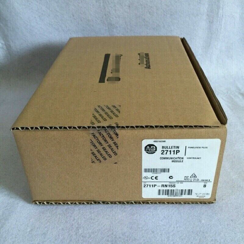 Allen Bradley 2711P-RN15S SEALED 2711P-RN15S PanelView Pl ControlNet US Free Tax