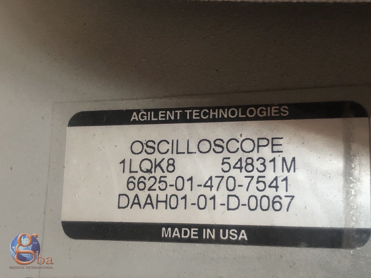 Agilent HP Philips Infiniium Oscilloscope 54831M 600 MHz 4 GSa/s