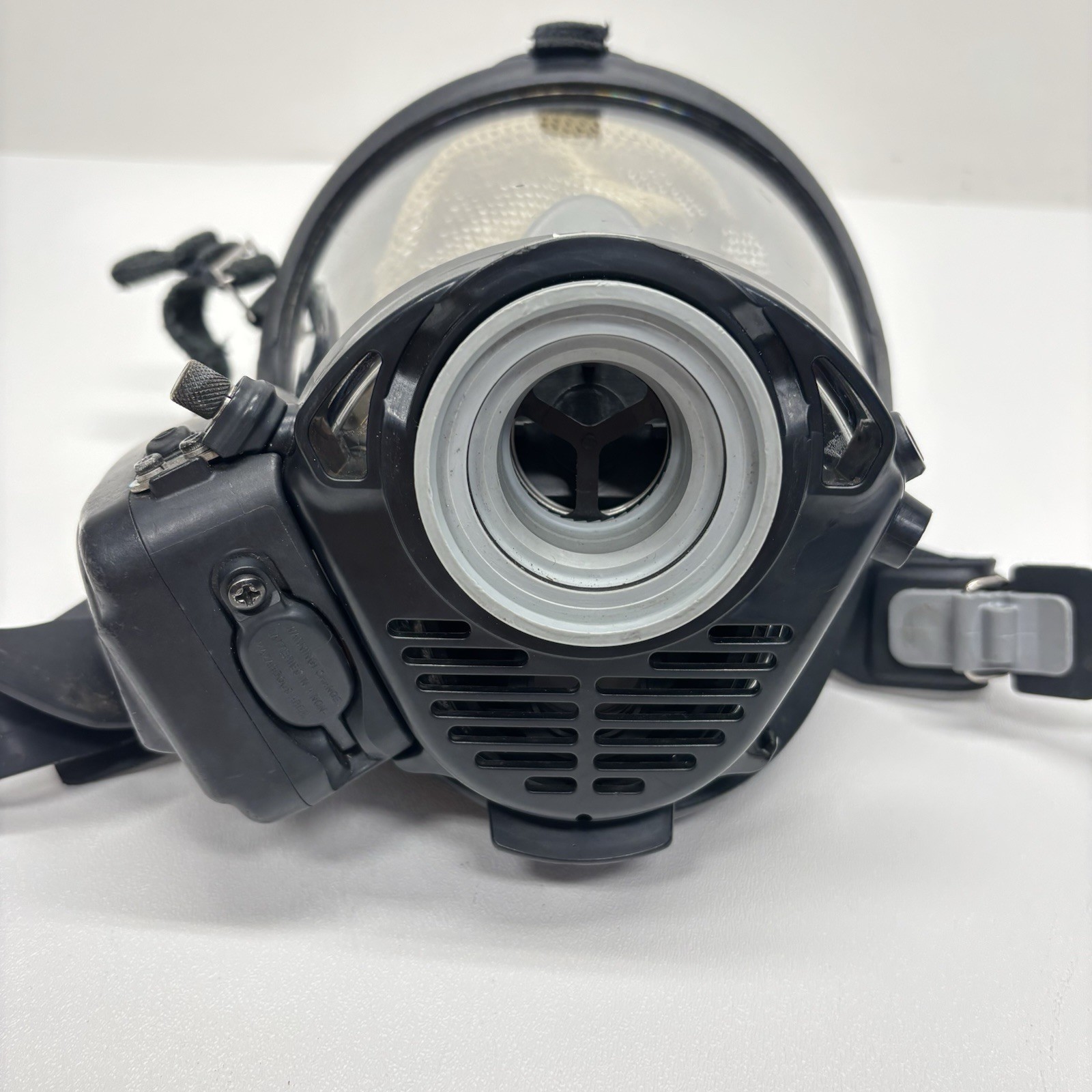 Honeywell Titan SCBA Full Face Firefighter Respirator Gas Mask Voice Amp Size M