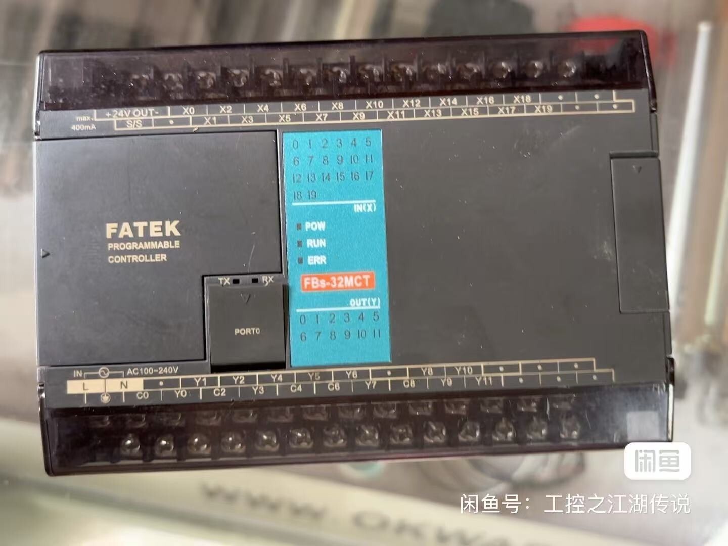 1PC USED FATEK FBS-32MCT #L381 LZ