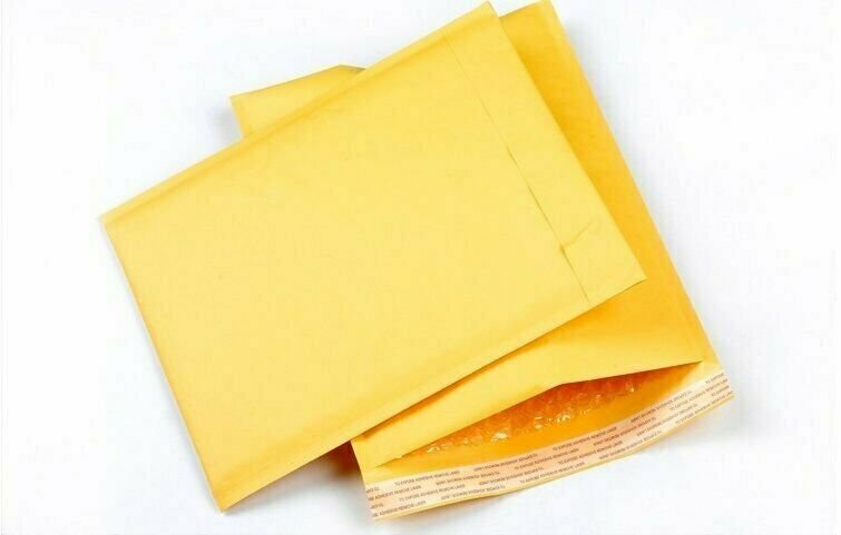 10 #2 8.5×12 Kraft Bubble Envelopes Padded Shipping Mailers Supplies 8.5″x12″