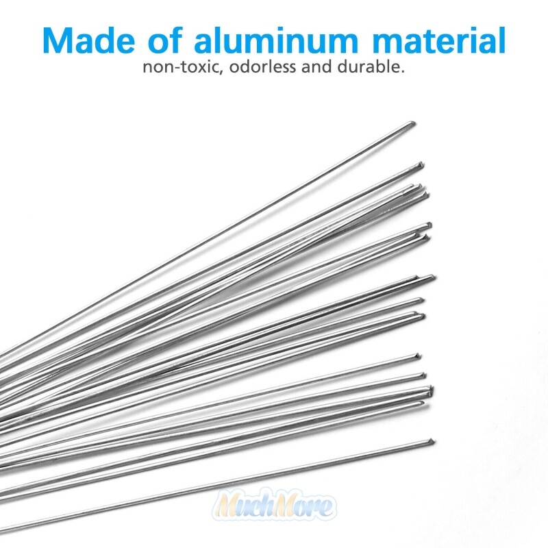 LOT 20″ Flux Core Aluminum Rods Low Temperature Welding Rods Easy Welding Sticks