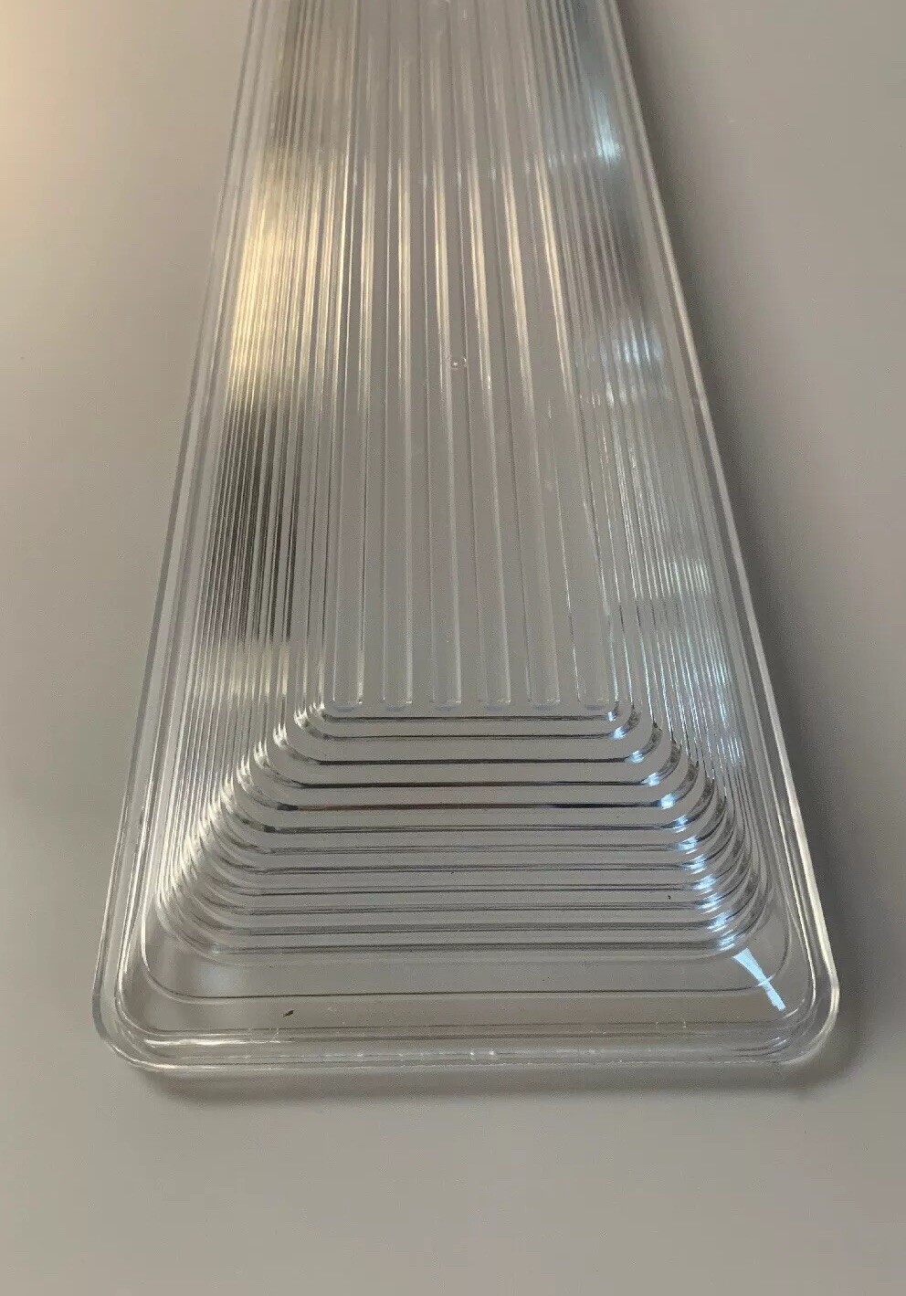 Scientific Lighting Products Citadel 2 Linear Ribbed Diffuser 4’ New CT2-DP-2L4