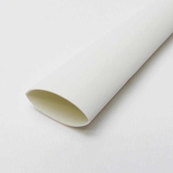 (1 FOOT) 1/4″ White Heat Shrink Tube 3:1 Dual Wall Adhesive Glue Marine 6.4mm ID