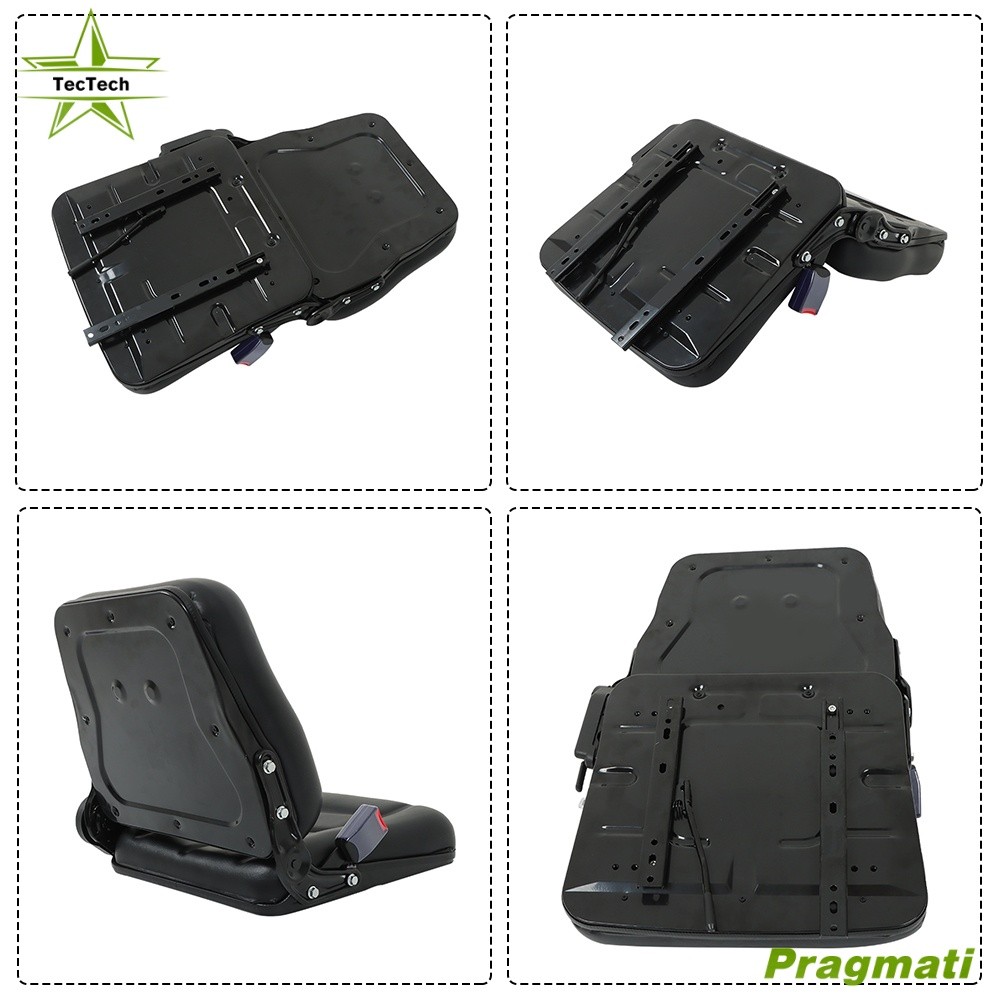 New Universal Adjustable Forklift Tractor Seat Suspension Seat With Safety Belt