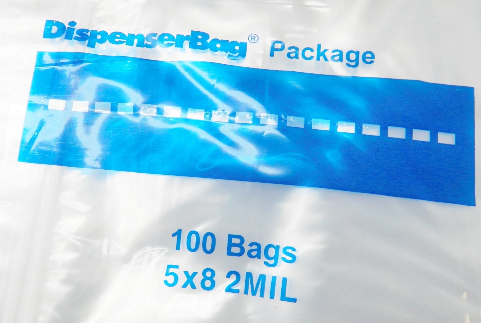 5×8 Reclosable Bags 2 Mil Clear Reloc Zippit Resealable Poly Bags 5 x 8″ 100 Pcs