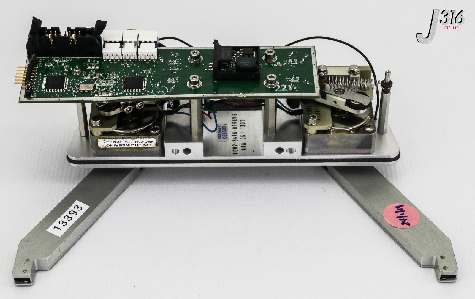 13393 LIN ENGINEERING ASYST 3200-1214-03 BD, 4002-6446-01 & FX-300 416-07-80D-01