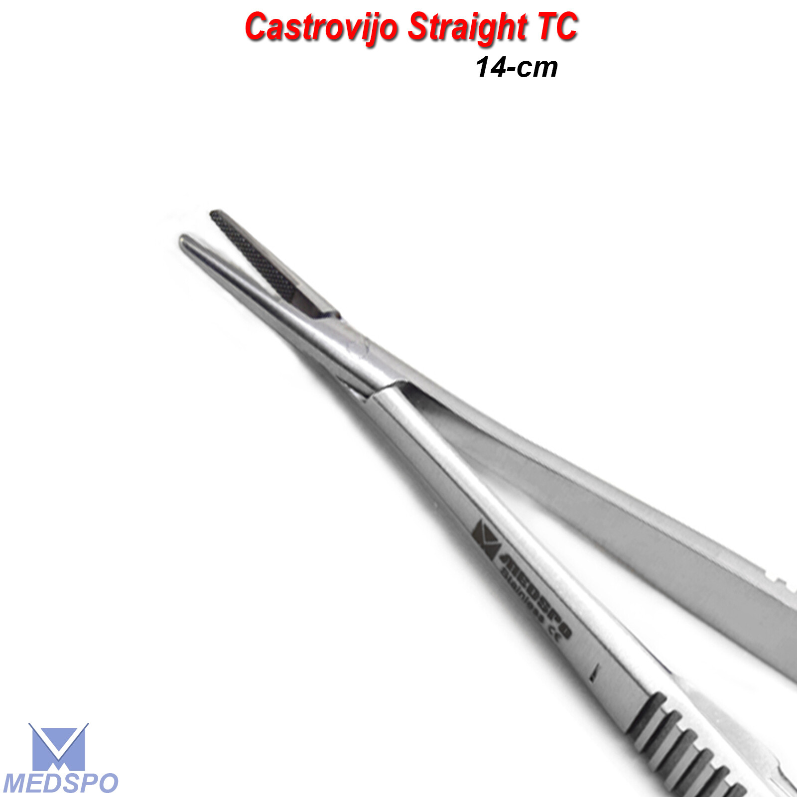 5-PCS Micro Dental Straight Castroviejo Needle Holder TC Surgical Instrument CE
