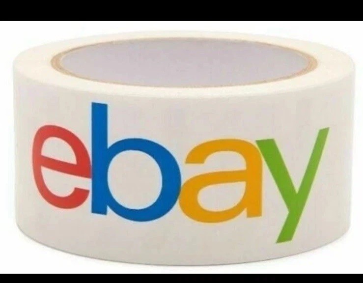 1 Roll 2″ x 75 yds Official eBay Branded Packaging packing Tape