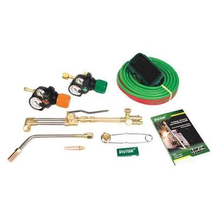 Victor 0384-2112 Cutting Outfit, Journeyman Ii Edge 2.0 Series, Natural Gas,