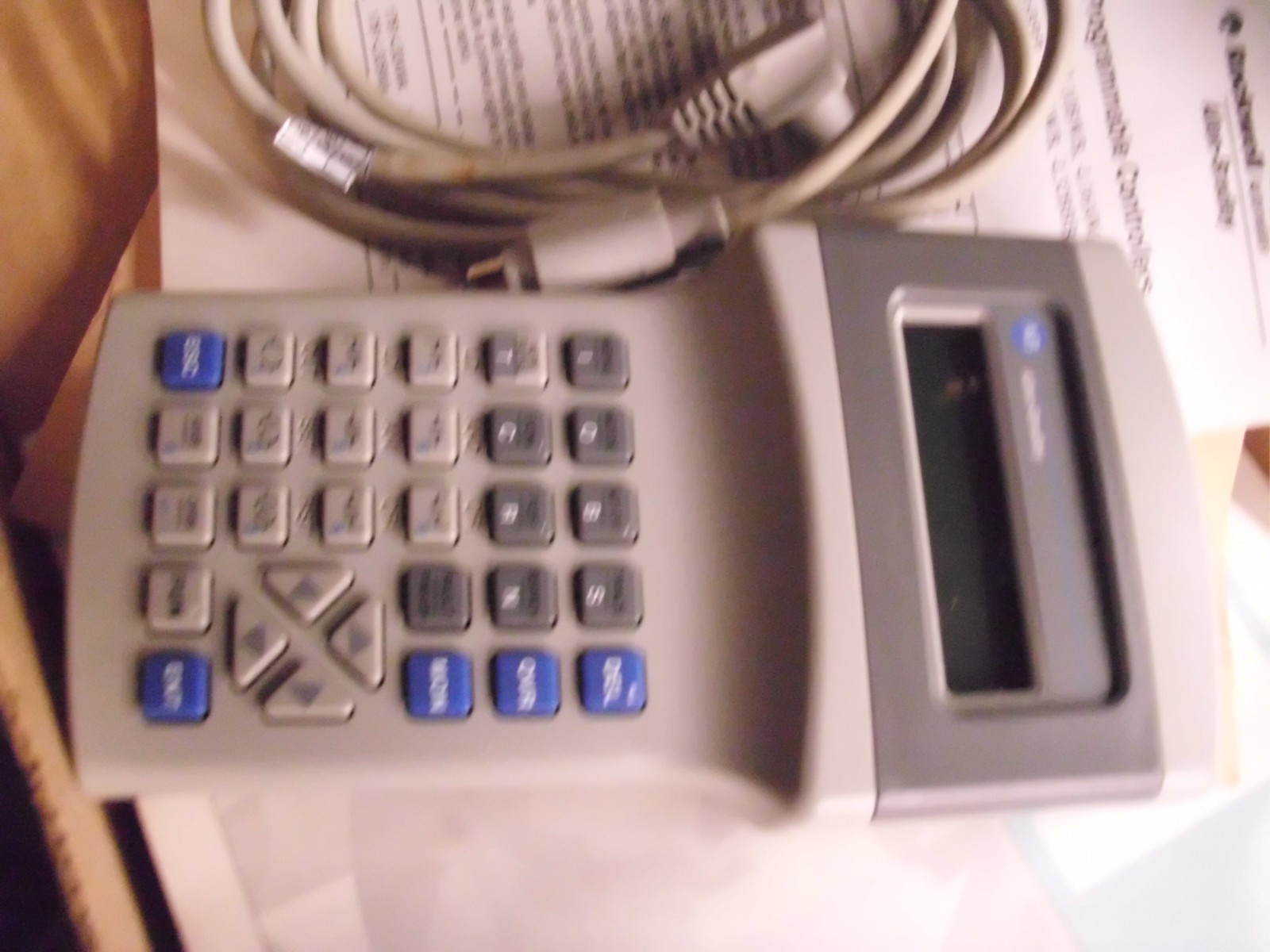 ALLEN BRADLEY 1761-HHP-B30 24VDC MICROLOGIX HAND-HELD PROGRAMMER With Cable