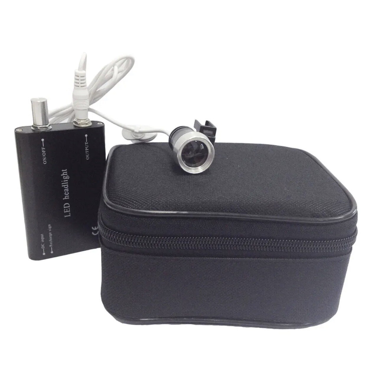 30 Days Warranty Dental Portable LED Headlight Surgical For Binocular Loupes.