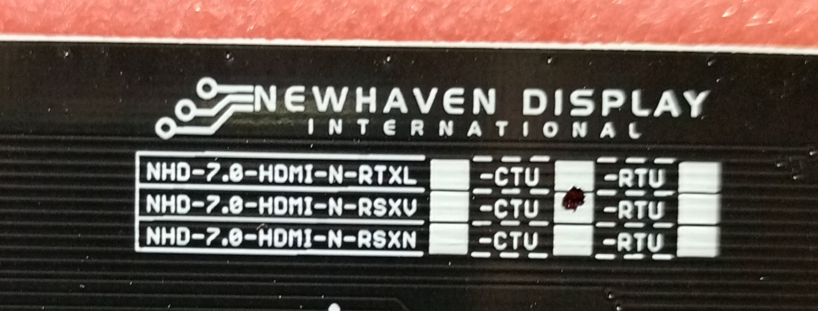 New Haven 7″ Panel Display NHD-7.0 HDMI-N