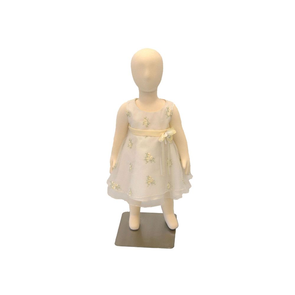 Child Flexible Full Body 1 Year Old Mannequin Dress Form with Removable Head