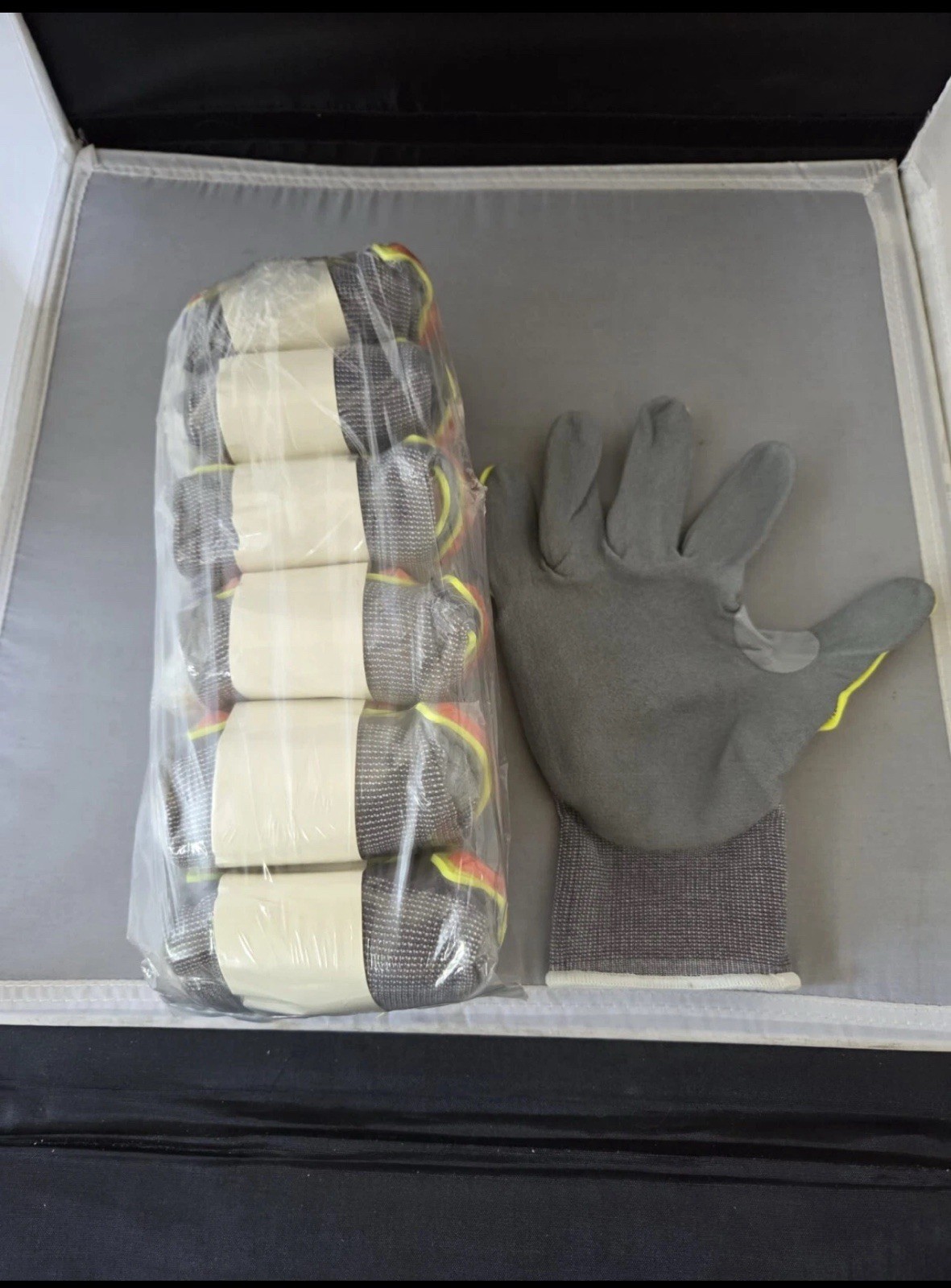 Lot 18 Pairs Impact Resistant Mechanic Work Gloves Nitrile Coat Ormadus SMALL 7