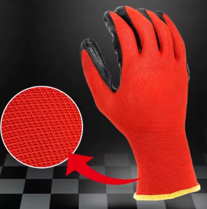 Ultimate Micro Foam Nitrile Grip Coated PROTECTIVE WORK GLOVES Cut Resistant