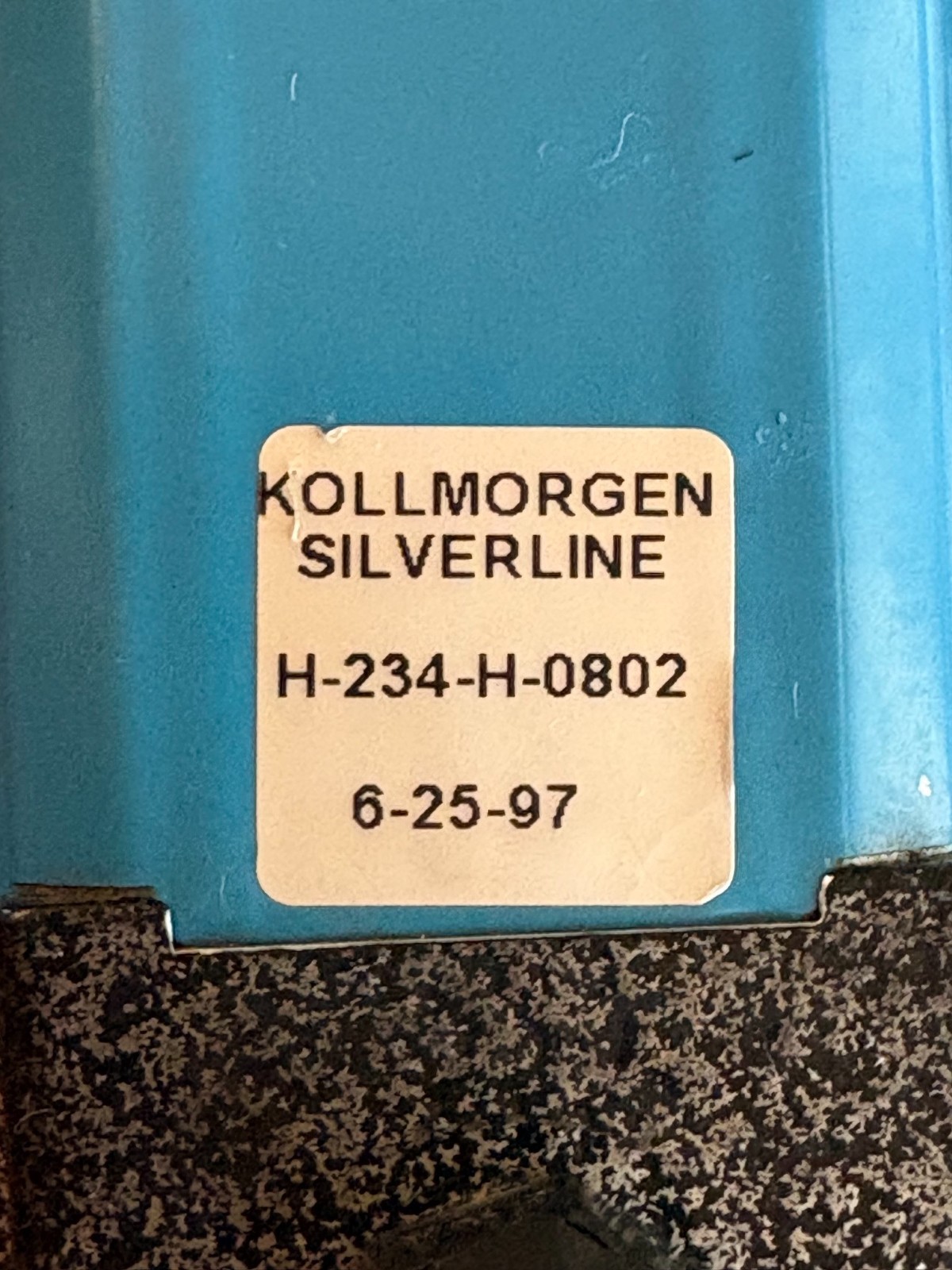 KOLLMORGEN H-234-H-0802 SILVERLINE SERVO MOTOR