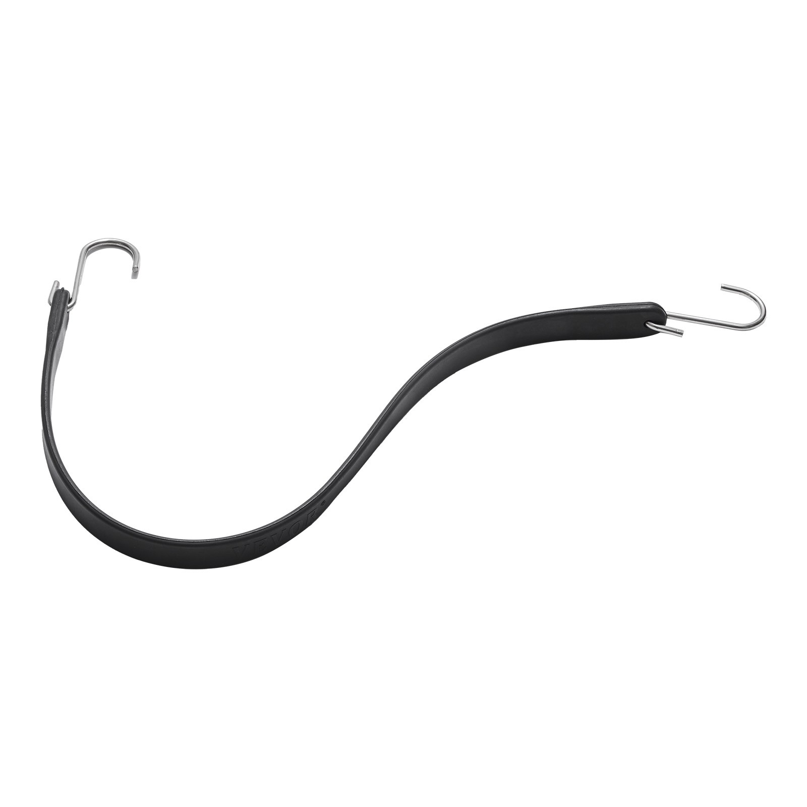 VEVOR 50 Pack 21″ Bungee Straps Set Heavy Duty Rubber Bungee Cord w/S-Hook