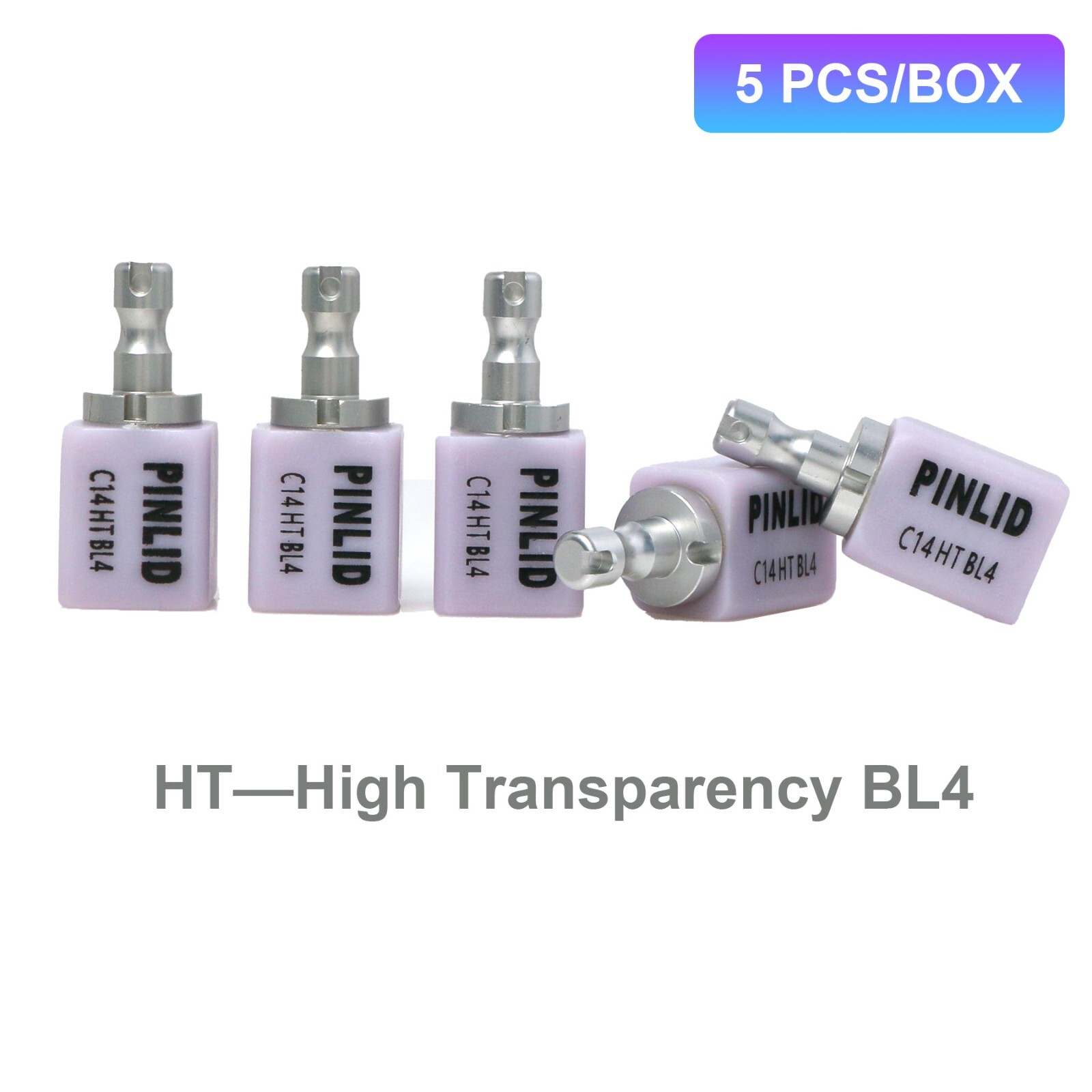 US C14 Glass Ceramic Lithium Disilicate Blocks HT/LT A1-C2 for CEREC Emax 637MPa