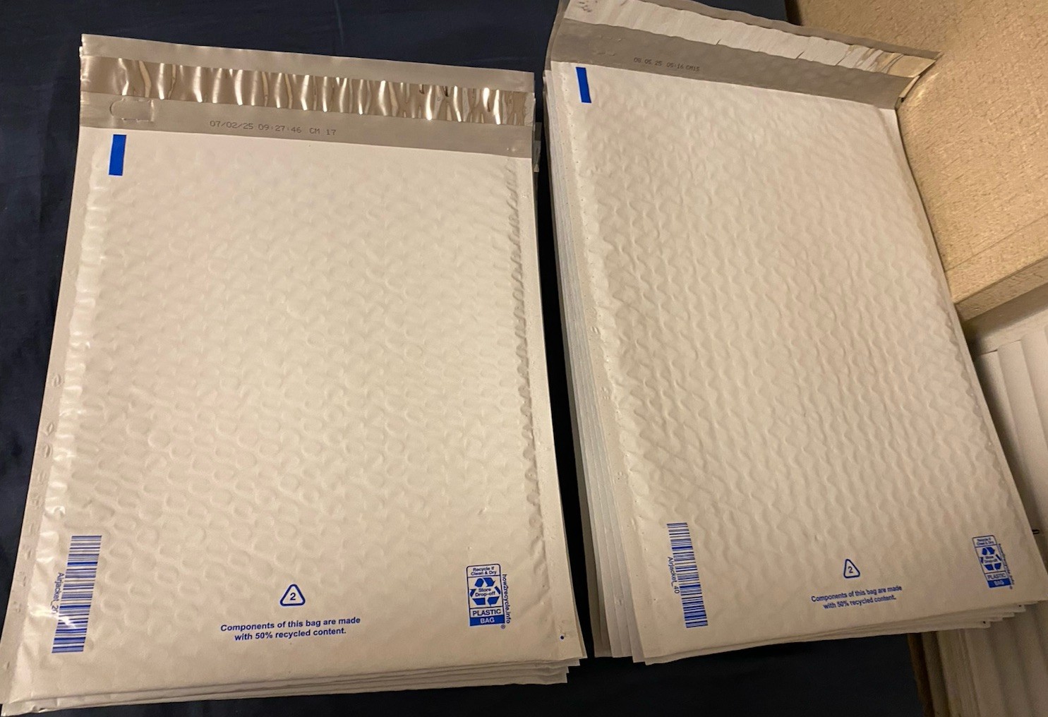 eBay Shipping Supplies Starter Kit – Padded Bubble Airjacket Mailers Variety