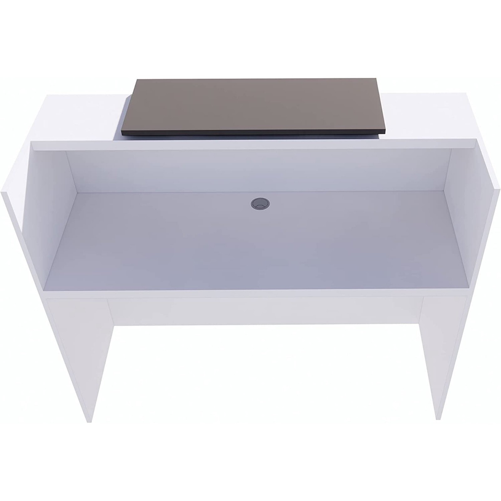 Reception Front Desk Counter Top, Laminate Desktop, Standing Table for Salon